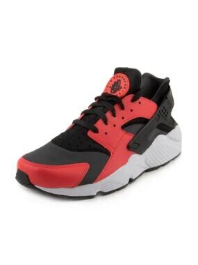 Nike Men's SZ 8 Air Huarache Max Sneaker Orange Black Y2K Aesthetic Retro